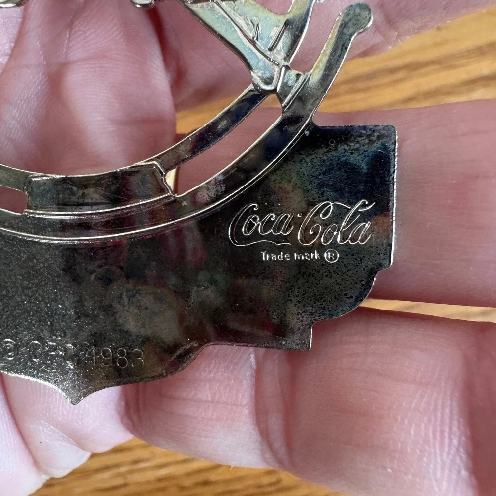 Norman‎ Rockwell 1983 Christmas Ornament Coca-Cola McDonalds Rocking Horse